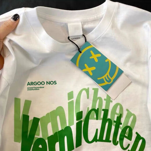 Zhuang Lianzi 100 Baumwollkurzärmelte T-Shirt Herren Sommertrend vielseitig s und