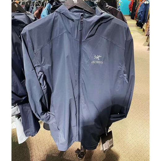 
Arc'TERYX men's soft shell jacket GammaSL/LT/MX men's GAMMA LIGHT hooded light blue X9196 M