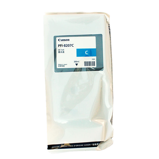 Canon original PFI-8107/8207 ink cartridge IPF671 771 681 781 786 plotter PFI-8207Y yellow 300ml