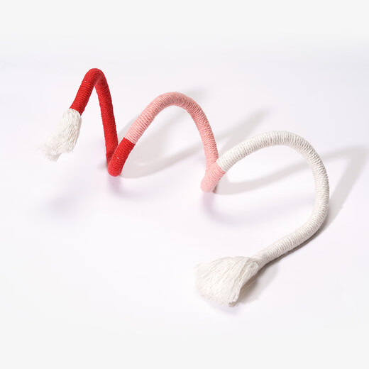 Cat chewing rope toy self-pleasure and boredom relief artifact, tooth grinding and bite-resistant catnip stick for kittens and young cats, customized 1 piece of berry troubles, universal for dogs and cats