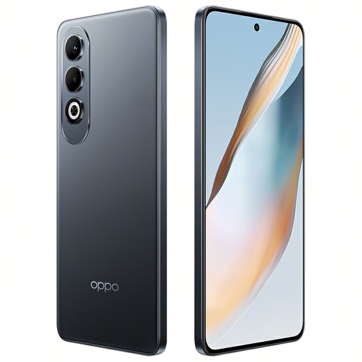 OPPO K12 Plus 12GB+256GB Xuanwu Black Government National Subsidy 6400mAh Large Battery Third Generation Snapdragon 7 120Hz Eye Protection Direct Screen 5G AI Phone