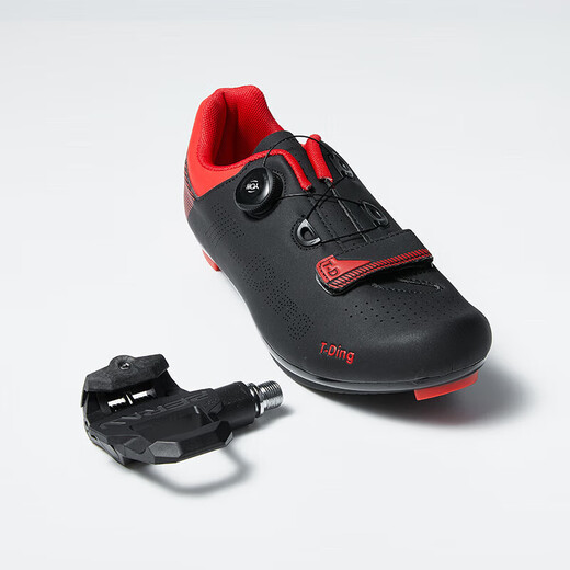 Hub und Bo Zeray Zhuorui Straße Cycling Schloss Schuhe Fuß-Pedal-Verriegelungskombination ER113 Fahrradschuhe Komfort Schwarz ER11301 +ZP-112 Straße Cycling 45
