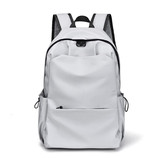 
Kangaroo backpack for men large capacity backpack for women junior high school school bag college student commuting computer bag travel bag silver gray