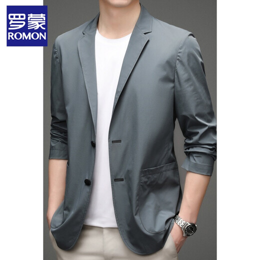 Lomond Sunspreen Suit Summer Summer delgado y transpirable de mediana edad y joven traje de protección solar con protector solar con un solo traje de hombres al aire libre Gray XL 180
