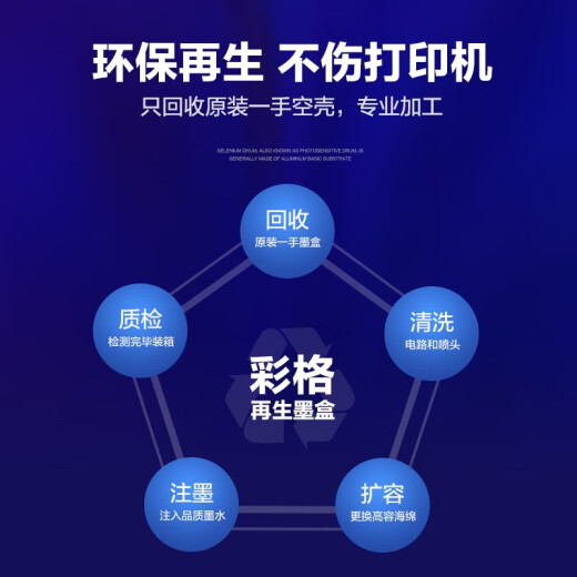 彩格304墨盒适用惠普2622 2630 2632 3720 3750 5010 5020 5030 【彩色450页】304XL打印机墨盒/可加墨
