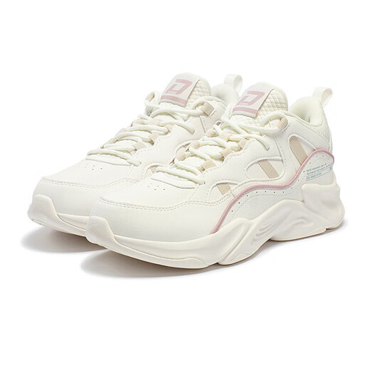 361 Women's Sports Shoes Autumn and Winter Warm and Velvet Retro Thick Soled Casual Dad Cotton Shoes Women 681946707A-1