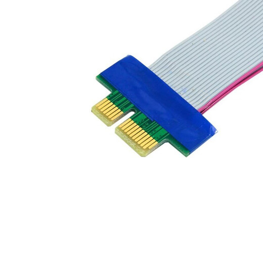 Creative blues card slot extension cable PCI E conversion cable PCIE extension cable sound card computer motherboard small card slot extension cable