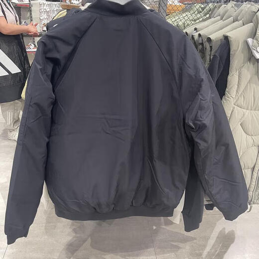 阿迪达斯（adidas）棉服外套男装上衣 2023春季运动服防风保暖休闲棒球服飞行员夹克 JN4855 M