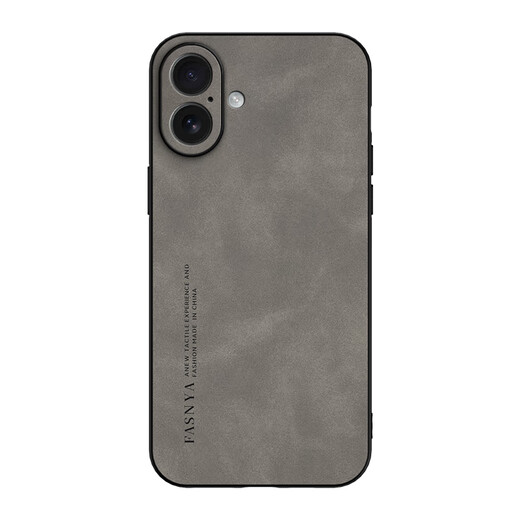 Mlnew Apple iPhone 16plus Lens Full-incrustation de téléphone mobile Case de protection Apple 16Plus Lambin Mobile Phone Case A3291 Case de protection anti-chute 5G [Bourgogne] avec un film trempé à haute définition en plein écran