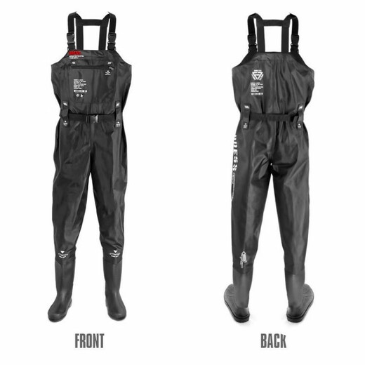 Baichao's new DRESS wading pants fishing wading suit one-piece waterproof lure breathable S size (height 160-165) 39-40