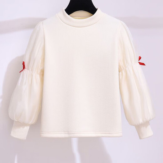 Vinoa girls New Year's dress winter children's thickened New Year's greetings vest dress suit for big children red New Year's skirt red price 105 pure white bottoming skirt