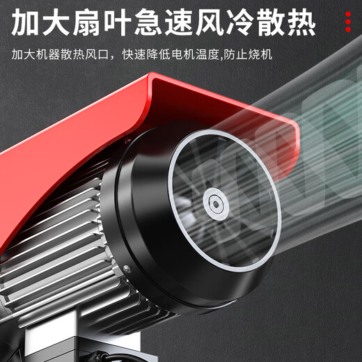 Shanghai Industrial Micro Electric Hoist 220V household small lifting crane hoist 1/0.5 ton small crane PA1200 conjoined 20 meters with 1T6 wheel sports car