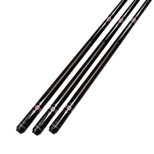 Jianying billiard cue big head Chinese black 8 eight ball American nine cue split single billiard cue ball room public cue PC04 PC04 1 piece