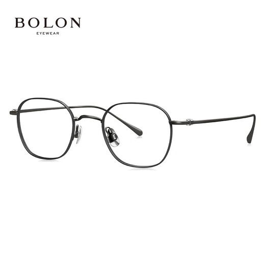 
Tyrannosaurus (BOLON) Tyrannosaurus glasses myopia glasses frame light titanium metal frame for men and women BT1595 B11-Mucun Black Gun