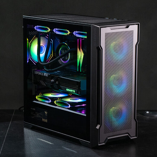 Gigabyte i5 13490F/14600KF/RTX40 series DDR5 e-sports network game live broadcast design water-cooled 14-core home desktop assembly computer host Black Myth Wukong i5 13490F丨optional independent graphics card