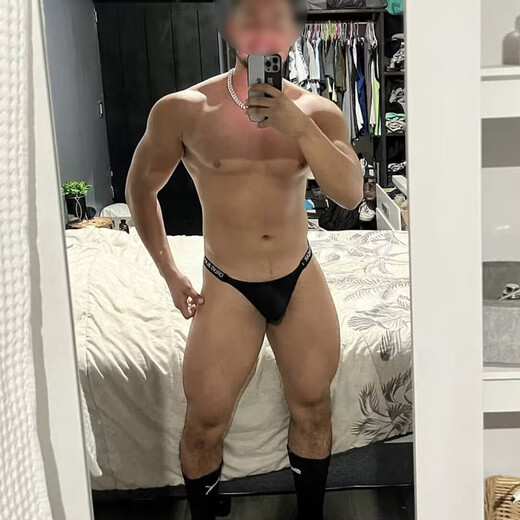 
Men's underwear Bikini-style sexy hollow men's thong modal low waist solid color comfortable breathable shorts Black XL
