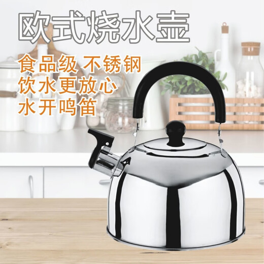 Runhuanian travel home 2L3L4L kettle stainless steel flat bottom sound kettle induction cooker gas stove universal and durable 3000ml