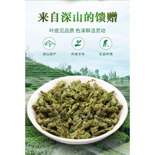 青钱柳茶叶 金钱柳嫩叶 老树嫩叶   江西修水青钱柳叶茶金钱 500年古树颗粒2000克