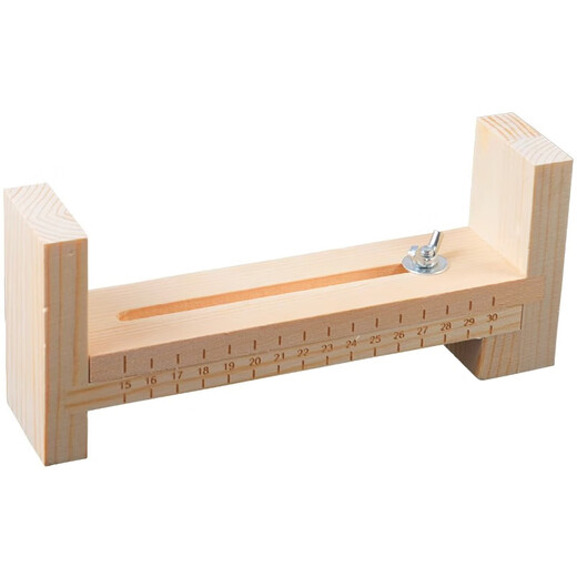 Maimid solid wood bracelet braiding artifact tool red rope braider hand rope braiding cord holder hand-made rope stand three-legged solid wood braiding frame (including clips)