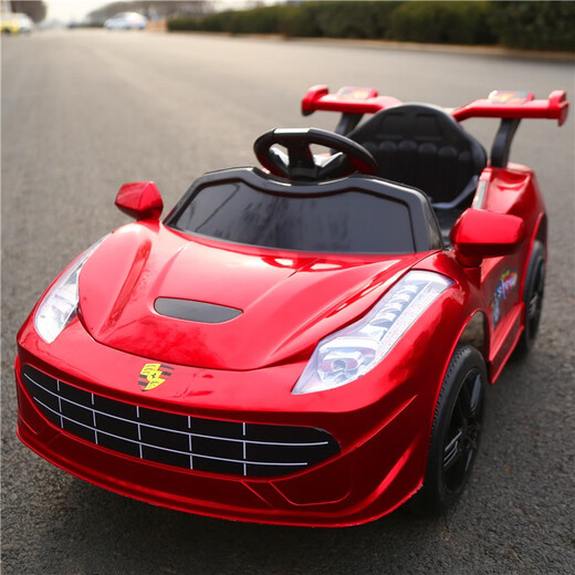 Amo el automóvil eléctrico para niños Control remoto de cuatro ruedas para niños Los juguetes para bebés para niños de 1-3 años de edad se pueden asentar y abrir blancos blancos + accionamiento dual + regulación de velocidad de inicio lento + balanceo de autoservicio + control remoto de teléfonos móviles + control remoto + control remoto + control remoto