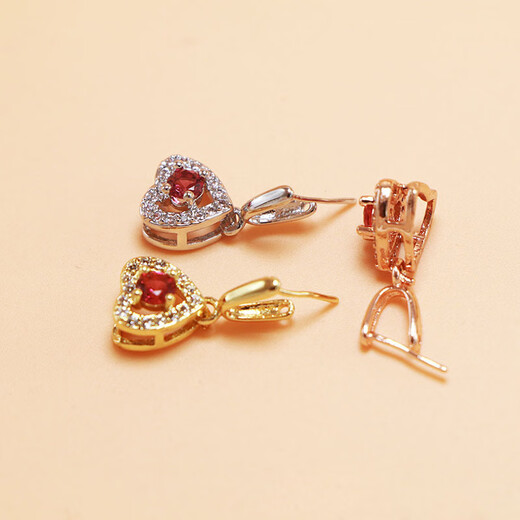 GUIG Boutique Platinum pt950 buckle 18K gold pendant buckle Jade Buddha Au750 rose gold white AA2 pendant buckle