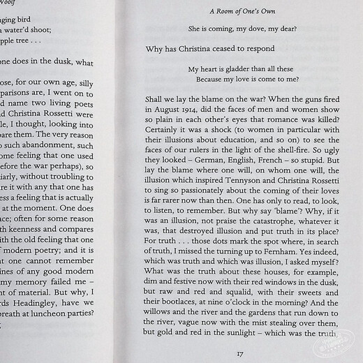 一间自己的房间 英文原版 A Room of One's Own