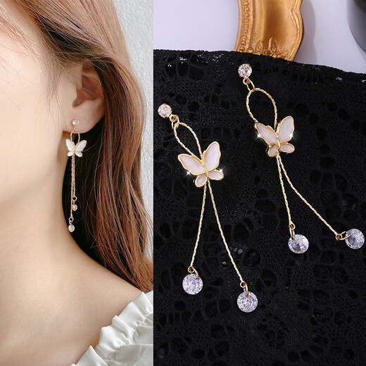 SENDME birthday gift for my wife S925 silver needle earrings, earrings, women's week earrings, fashion gift box, 9 pairs of earrings set, gift box