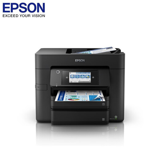 爱普生（EPSON）WF-4838 彩色喷墨商务多功能一体机 双面打印/复印/扫描/传真 中小型办公 无线直连