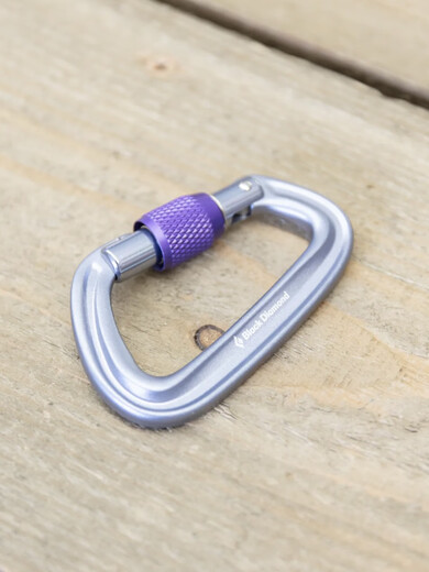 Black DiamondBD black diamond rock climbing downhill caving main lock quick-hook outdoor ice climbing safety buckle atc Rocklock silver two-stage automatic