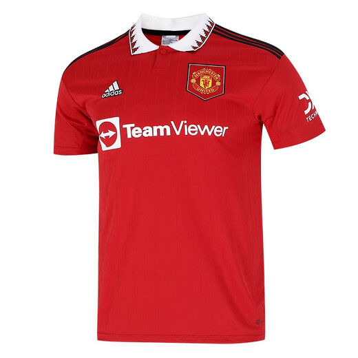 Adidas (adidas) Herren Sommerfanversion Fußball Kurzärmelig Jersey Komfortable atmungsaktiv