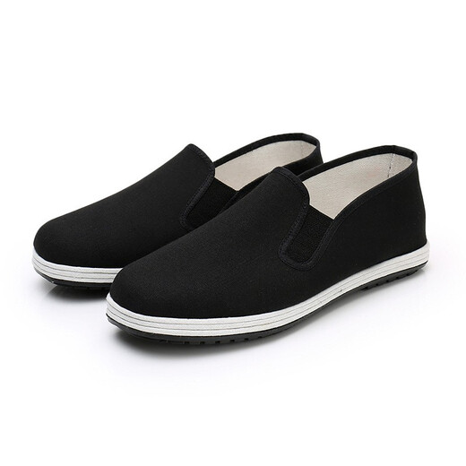 Hongqing Century-Ory-Ory Pékin Chaussures en tissu d'hommes Chaussures de travail à une seule couche de mille couches