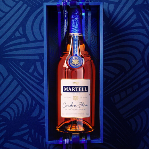 Martell Cordon Bleu Cognac XO grade imported from France wine gift box 350mL 1 bottle