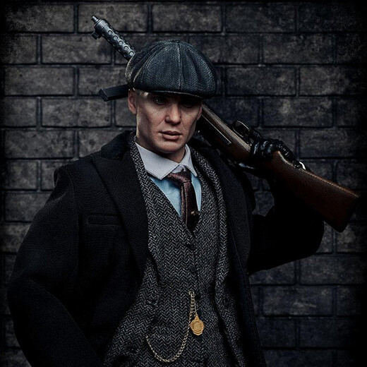 Peaky Blinders wool octagonal hat men's Razor Party British beret retro literary newsboy hat fashion painter hat brown 58-61