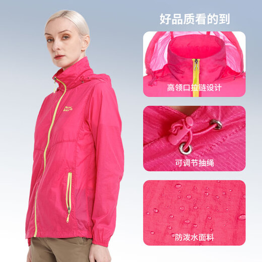 ALPINT MOUNTAIN Elmont Skin Clothes Men's New Summer Thin Outdoor Seaside Light Short Breathable Jacket Base Cardigan