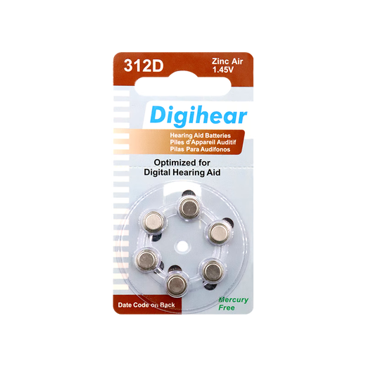 Zhili Changsheng original hearing aid special zinc air A10 button battery A13 electronic A675A312 DIGihearA13 [1 board 6]