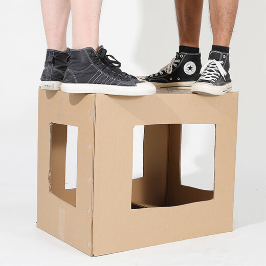 Zhiyu computer host packaging carton with foam monitor packaging carton moving packaging extra large express carton carton + corner protector + 10 meters bubble film host box large