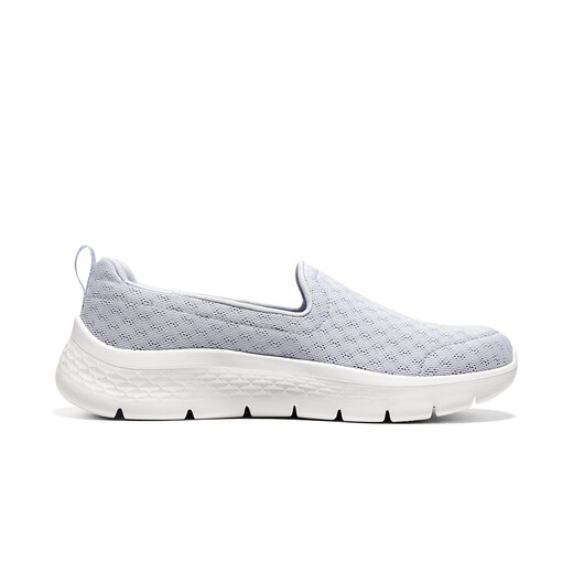 Skechers women's shoes lightweight cushioned outdoor casual walking shoes versatile daily sports shoes 124955 light blue/LTBL 37