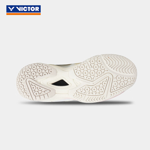 Victor Badminton Shoes Victory Sports Shoes Shoes Shoes Shoes Shoes with Shoes with High Elastic Female Shoes Breathable Men's and Women's Shoes Anti-Slip Packing Shoes P9200td P9200TDF LI Pink and White [Women's Last] 39.5