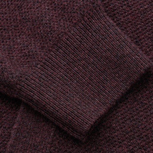 Hazzys ropa masculina suéter para hombres otoño simple chaqueta de cárdigan de lana de lana abyzd0adx55