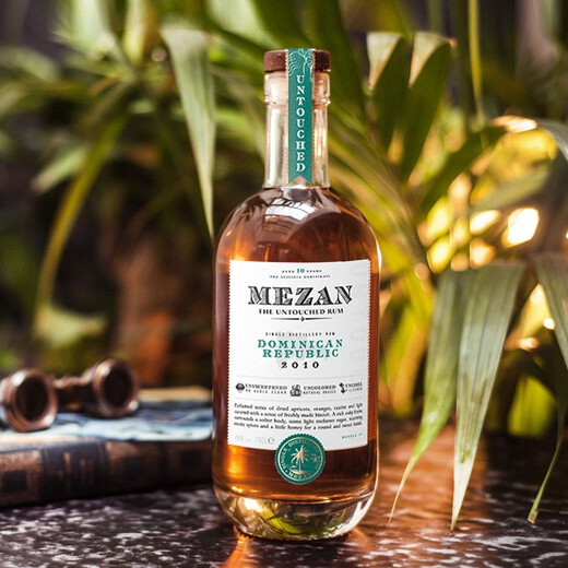 Mezan Caribbean Original Single Barrel Rum Original importierter ausländischer Weingeist 700 ml [Dominican 2010] 700 ml 1 Flasche