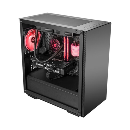 Minglongtang AMD Ryzen R5 7500F/9500F/RX7650GRE/5060/5060TI graphics card assembly computer e-sports game desktop host complete design standard version R5 5600/RTX3050 single host