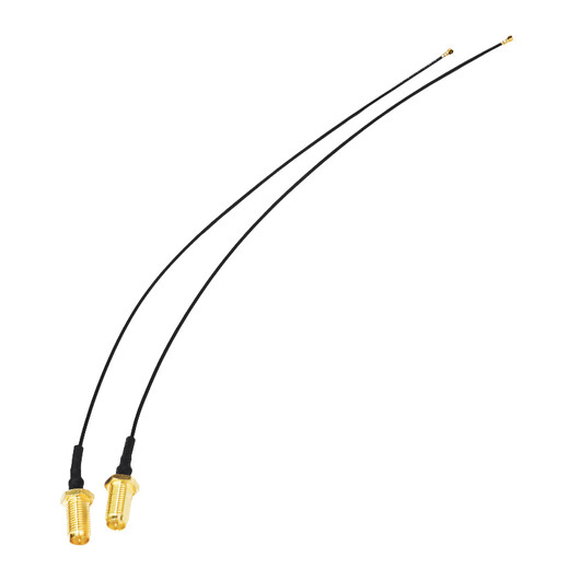 gxlinkstarSMA信号增强转ipex1代连接线 WiFi天线无线路由器ipex4代天线 SMA连接线【一条5CM】ipex4代接口