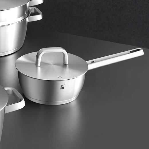 WMF Futengbao stainless steel steamer double-layer steamer soup steamer stainless steel stew pot household steaming dual-purpose pot Iconic series steamer 2 layers 28cm