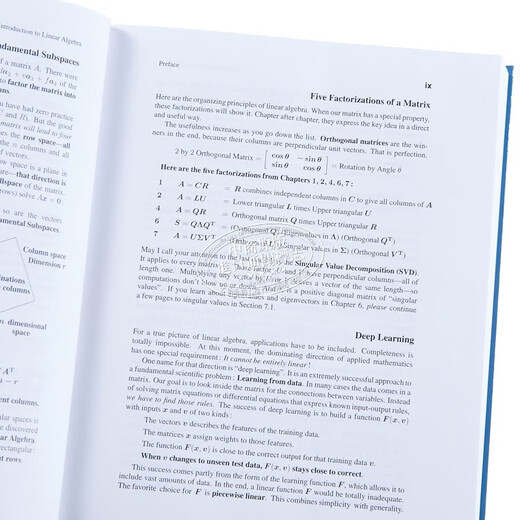 线性代数入门 Introduction to Linear Algebra 英文原版G Strang