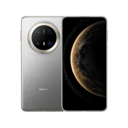Huawei (HUAWEI) Mate 70 Pro + Hongmeng AI High-bright titanium black architecture Red maple primary color image mate70pro + Huawei Hongmeng smartphone Gold silk silver brocade 16GB + 512GB Full network connection Hongmeng NEXT Pioneer version