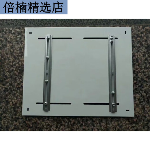 Floor heating water distributor back plate water collector installation hanging plate 800 iron back plate 550 stainless steel back plate exposed back plate 550*450mm stainless steel back plate