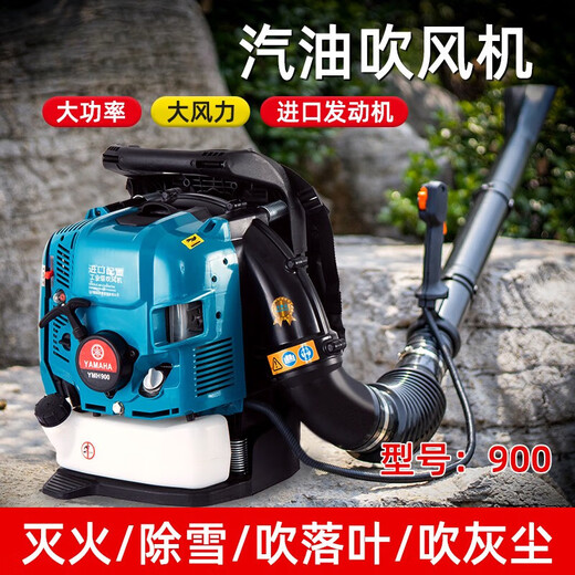 Engine snow blower, high-power gasoline hair dryer, backpack wind fire extinguisher, fallen leaf cleaning greenhouse, imported engine - mixed oil - YMH9980