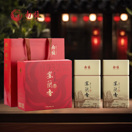 南馥乌龙茶潮州凤凰单枞茶蜜兰香一级500g礼盒装非遗乌岽单丛茶叶