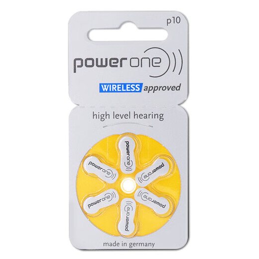 西万博助听器电池西门子专用锌空气P10P13P312P675峰力德国进口Powerone Powerone P13（5板30颗）