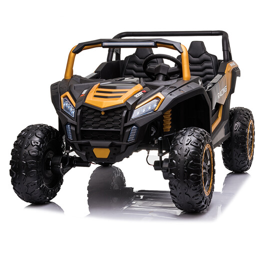 Mengxiaoou super large children's electric car four-wheeled toy car for men and women that can sit on a double off-road remote-controlled stroller for adults. Flagship red + all functions + soft wheels + 24V battery